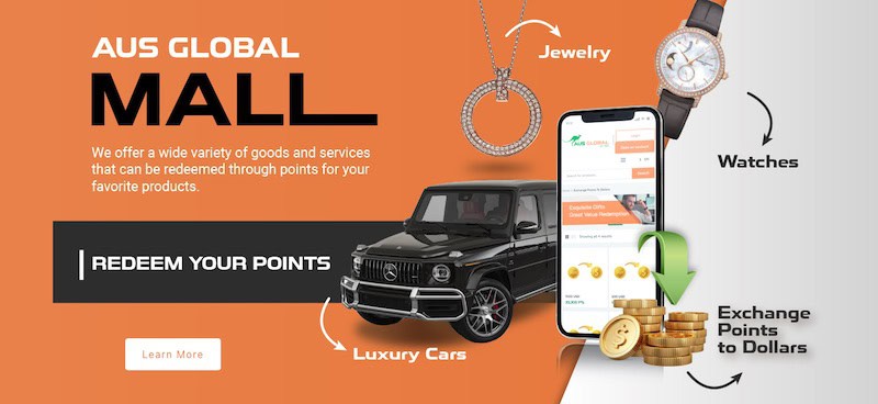 AUS Global Launches Exclusive Luxury Rewards Program: Trade and Redeem for Premium Cars, Watches, Electronics, and More at Global Mall